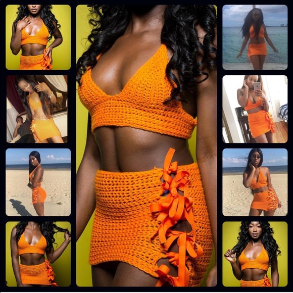 CUSTOM 2 Piece Crochet Set - Picture 1 of 1